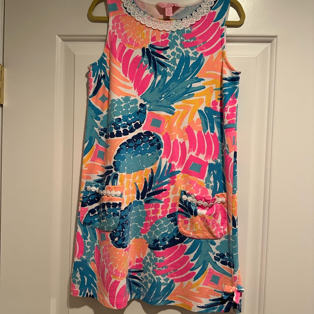 Lilly Pulitzer Girls Colorful Sleeveless Dress